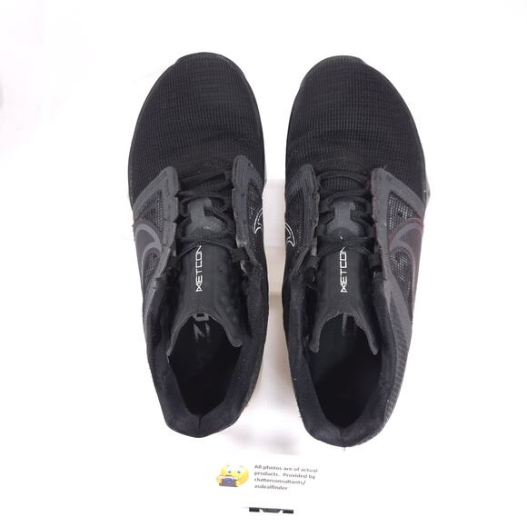 Nike Zoom Metcon Turbo 2 Athletic Lace Up Shoe Mens Size 7.DH3392-010 Black main image 4
